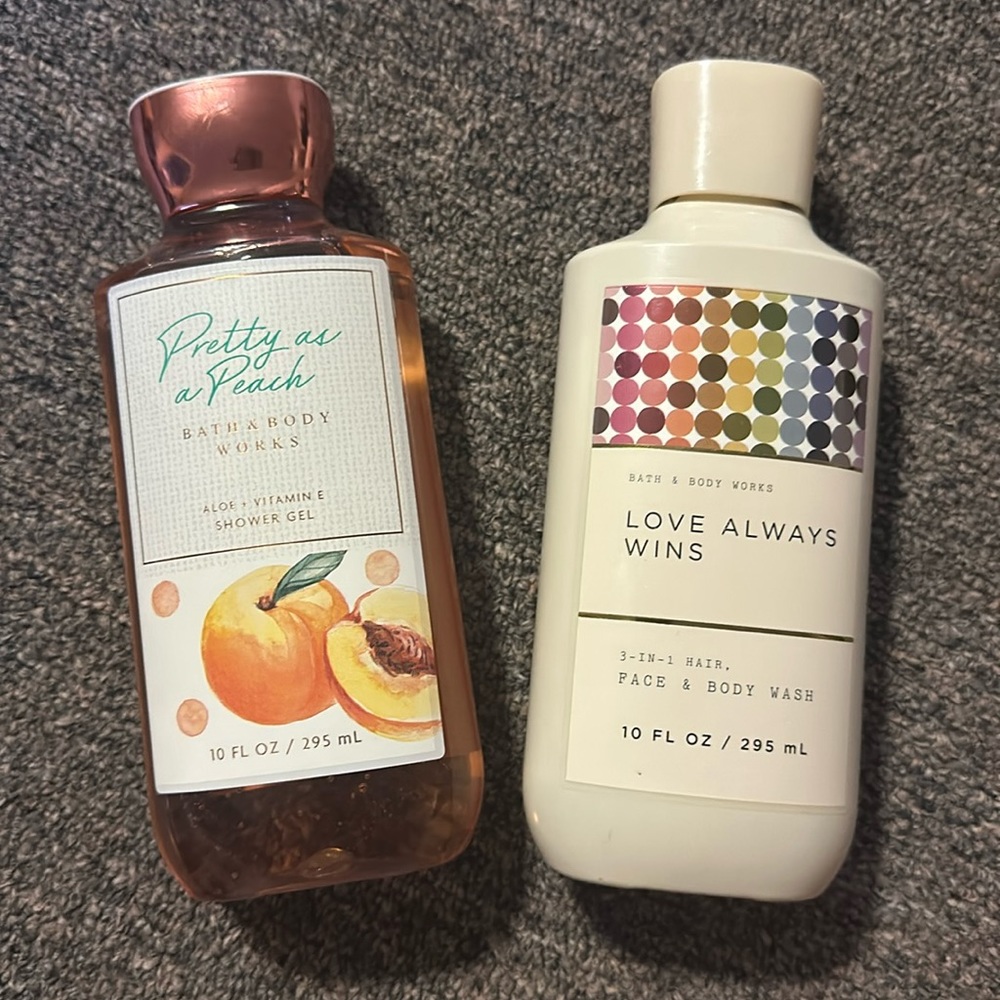 Bath and Body Works two body wash